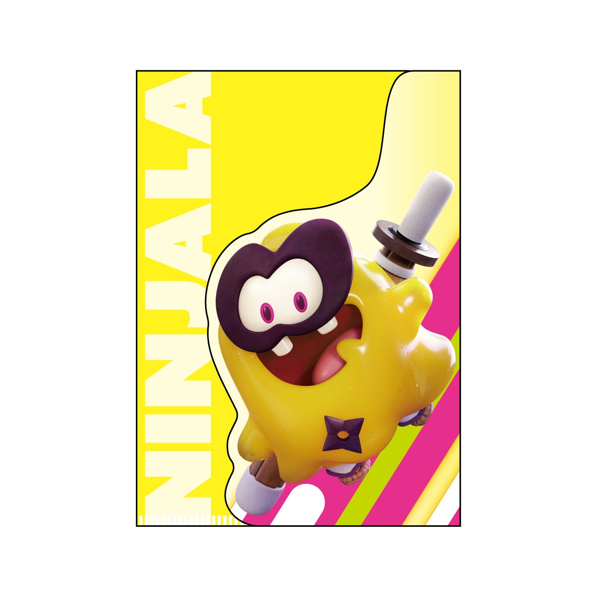 オリジナルクリアファイル表面