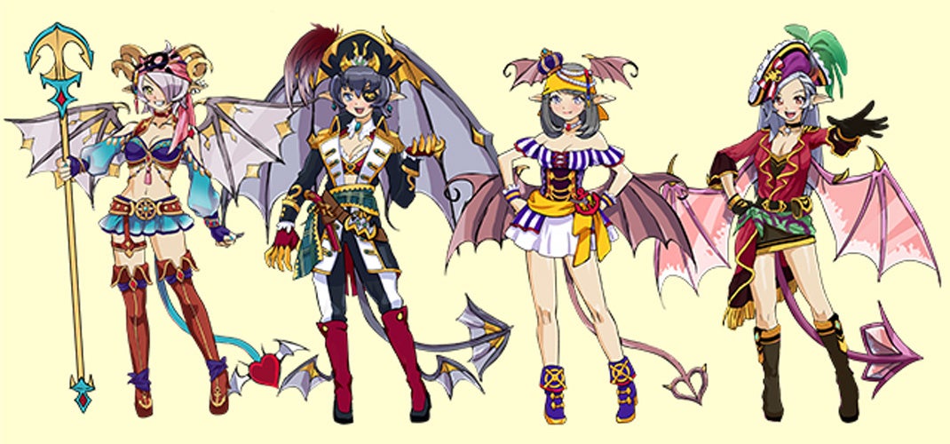 行く手を阻む「アラカルテット4姉妹」