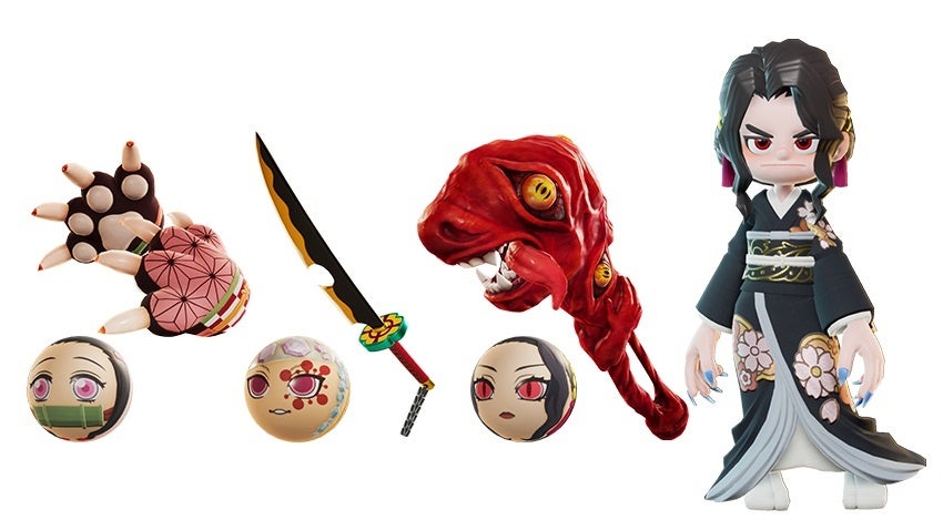 鬼舞辻󠄀無惨の尊大コーデガチャ