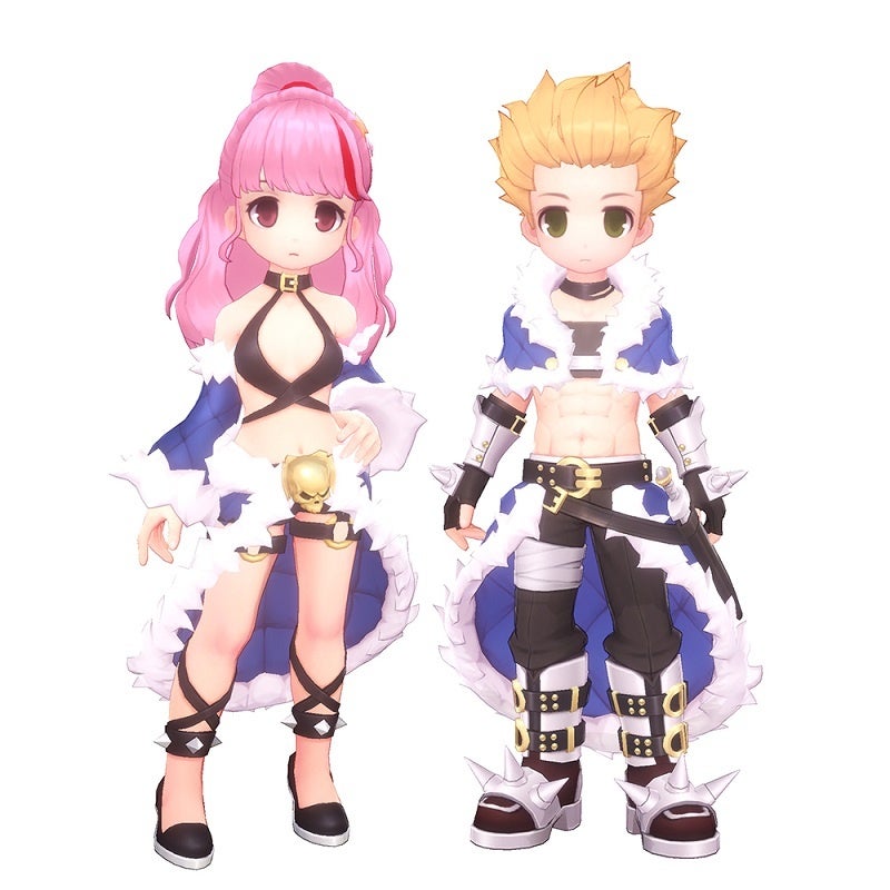  上位2次職「チェイサー」（男女）ゲーム内イメージ