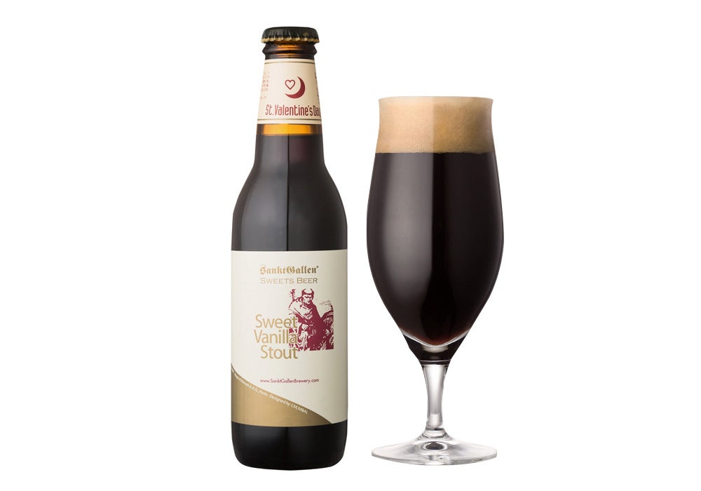 スイートバニラスタウト バレンタインラベル