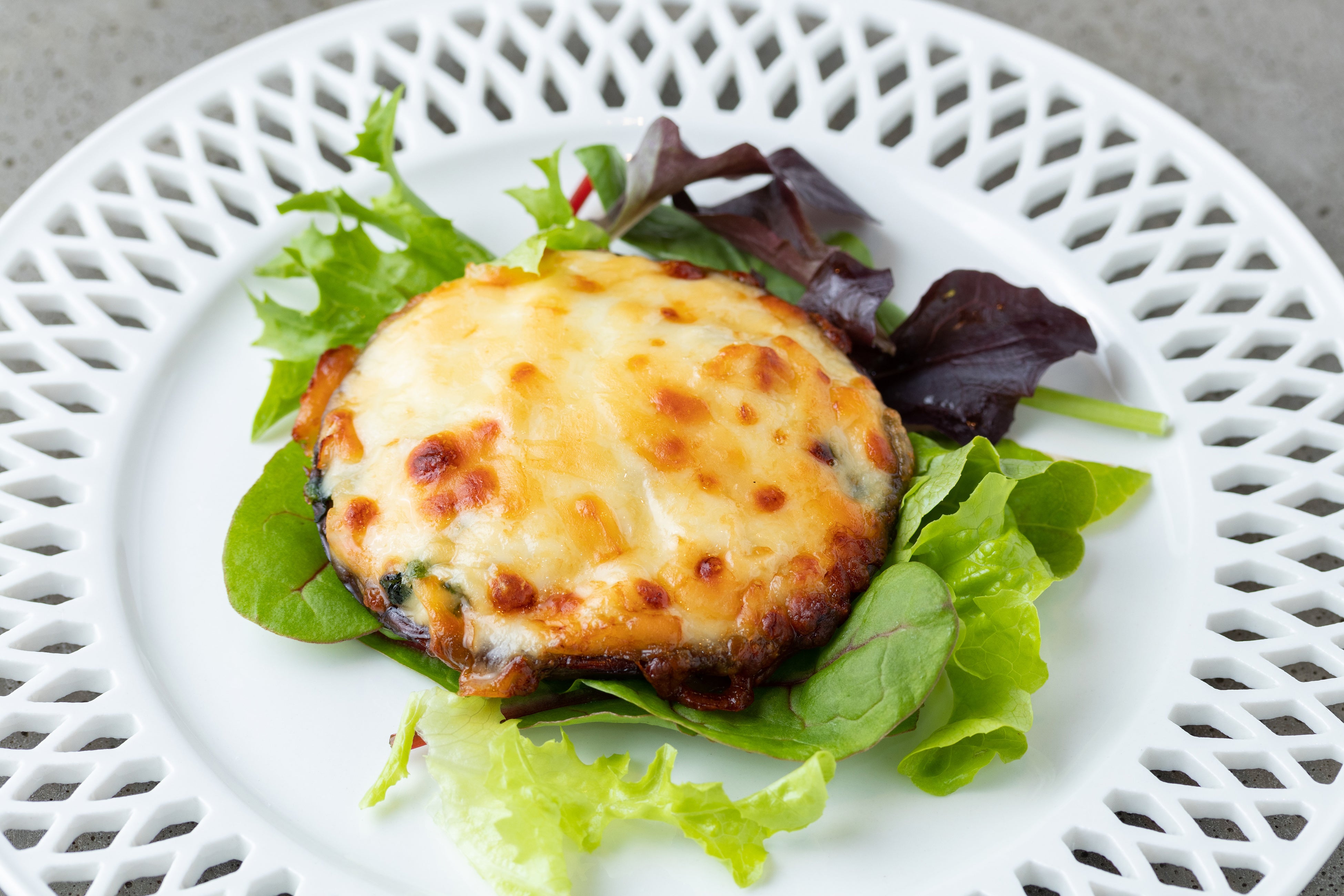  出雲しいたけのグラタン