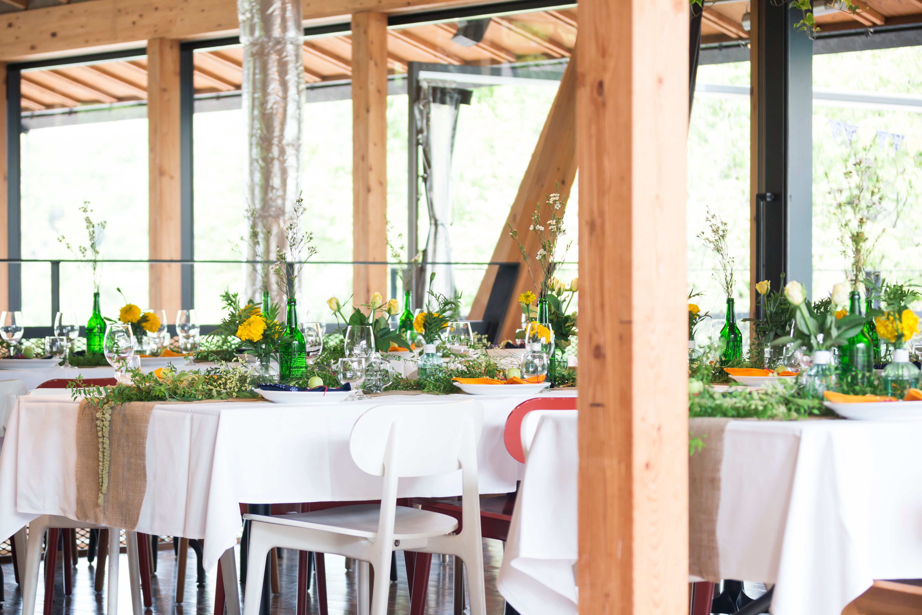 一軒家レストラン貸切りでの披露宴