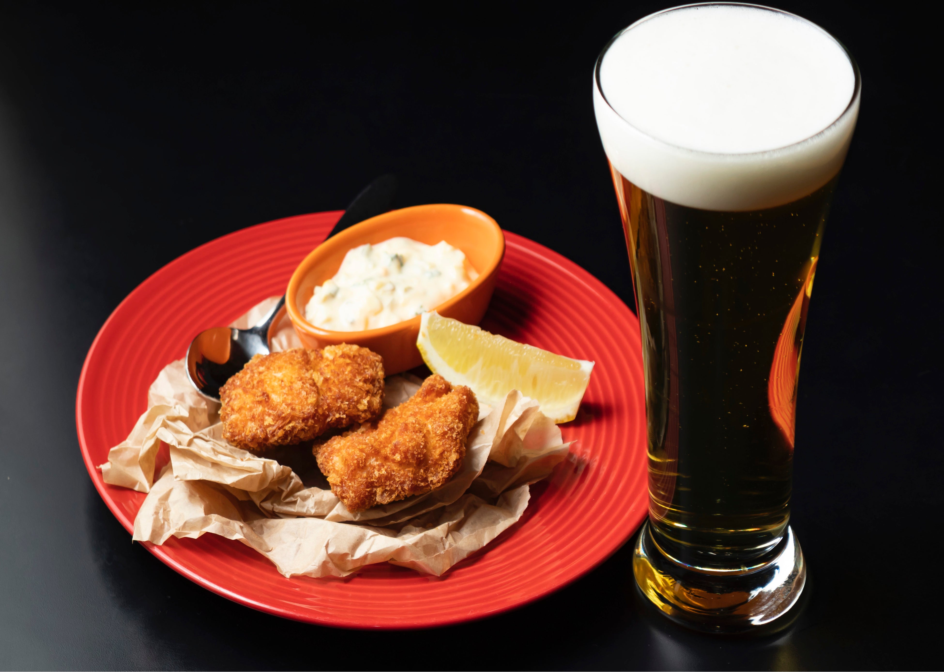 淡路島産鱧のフライ 600円