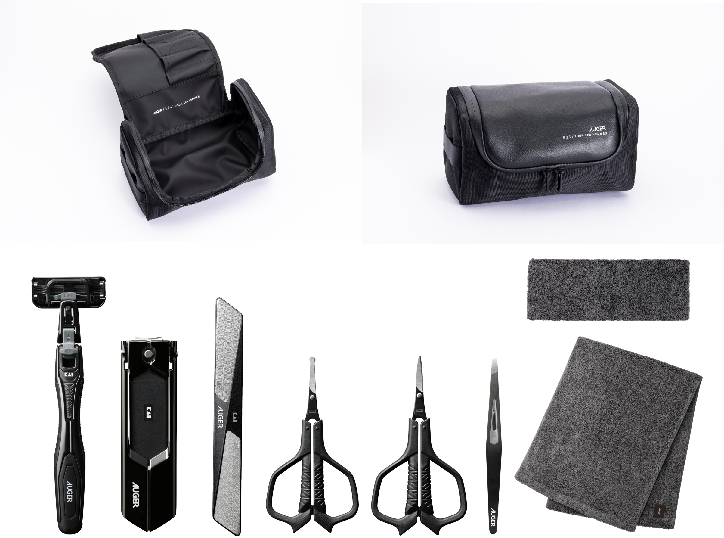 5351POUR LES HOMMES」×「AUGER」 身だしなみを整える時間を心地よい