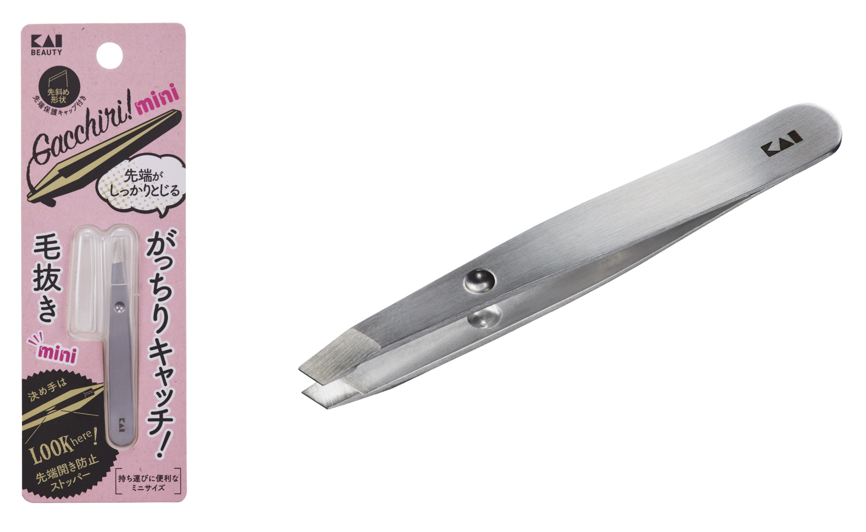 BABY A/P KERA切り抜き シリーズ累計出荷数量46万個以上※！ しっかり閉じる先端が、狙った毛を