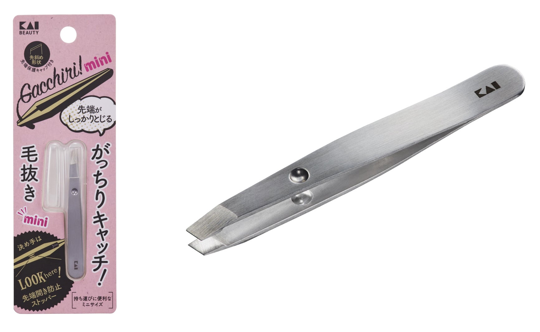 シリーズ累計出荷数量46万個以上※! しっかり閉じる先端が、狙った毛を シリーズ累計出荷数量46万個以上※! しっかり閉じる先端が、狙った毛を