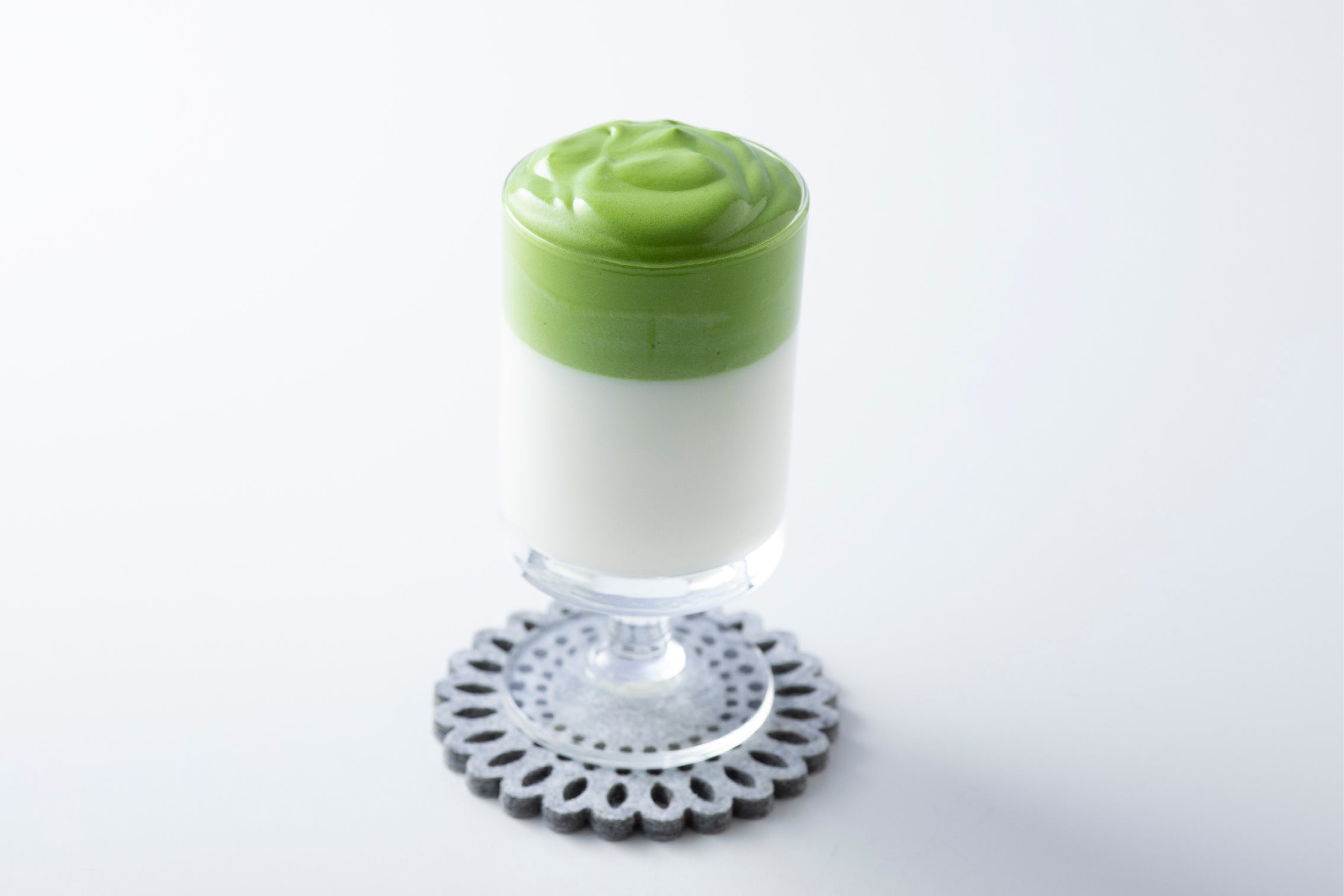 抹茶ラテ ダルゴナ風