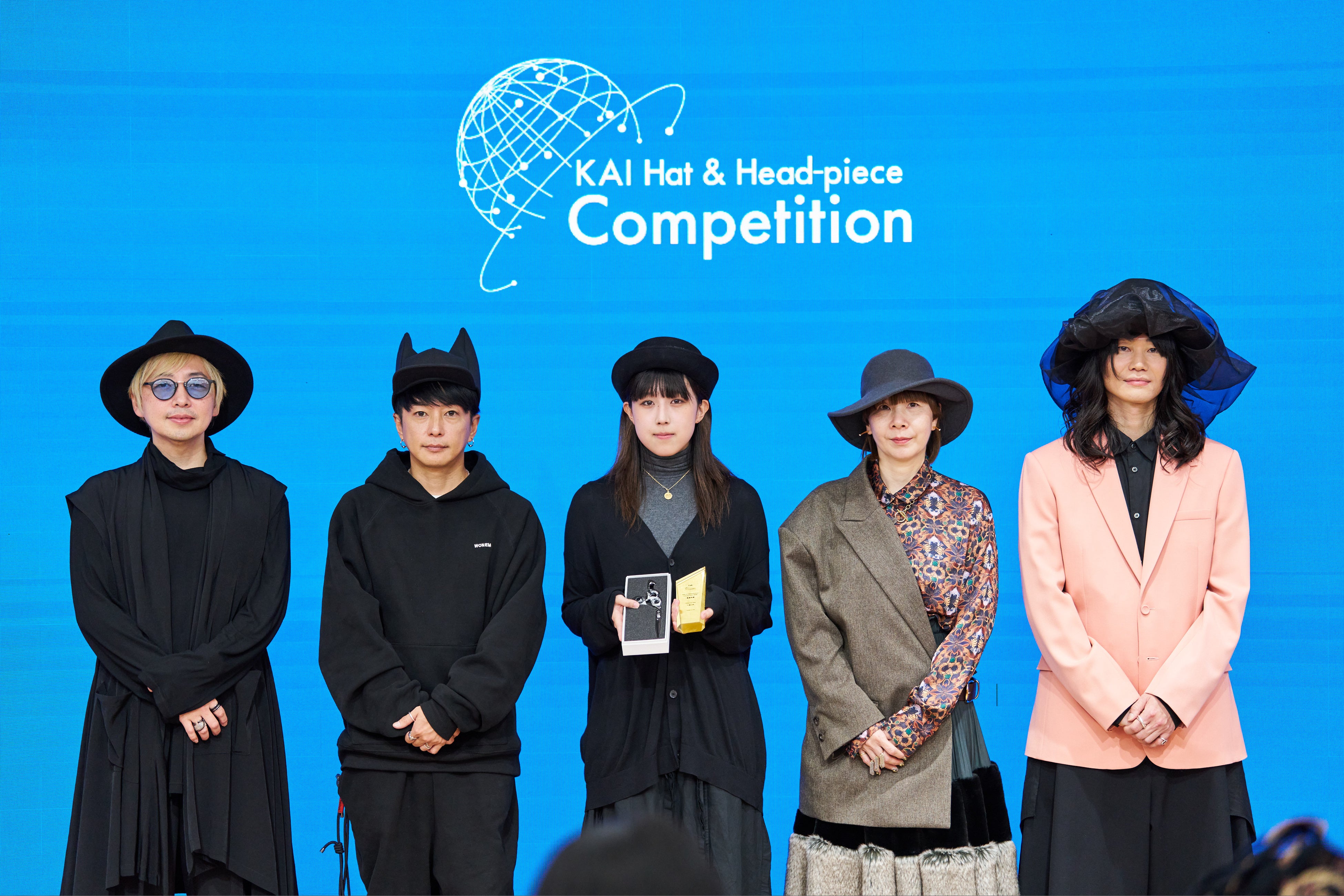 KAI Hat & Head-piece Competition 2025」大倉小枝さんの『流動』が最