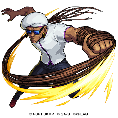 光属性　★6 呪詛師 ミゲル （進化合成後）　CV：山寺宏一