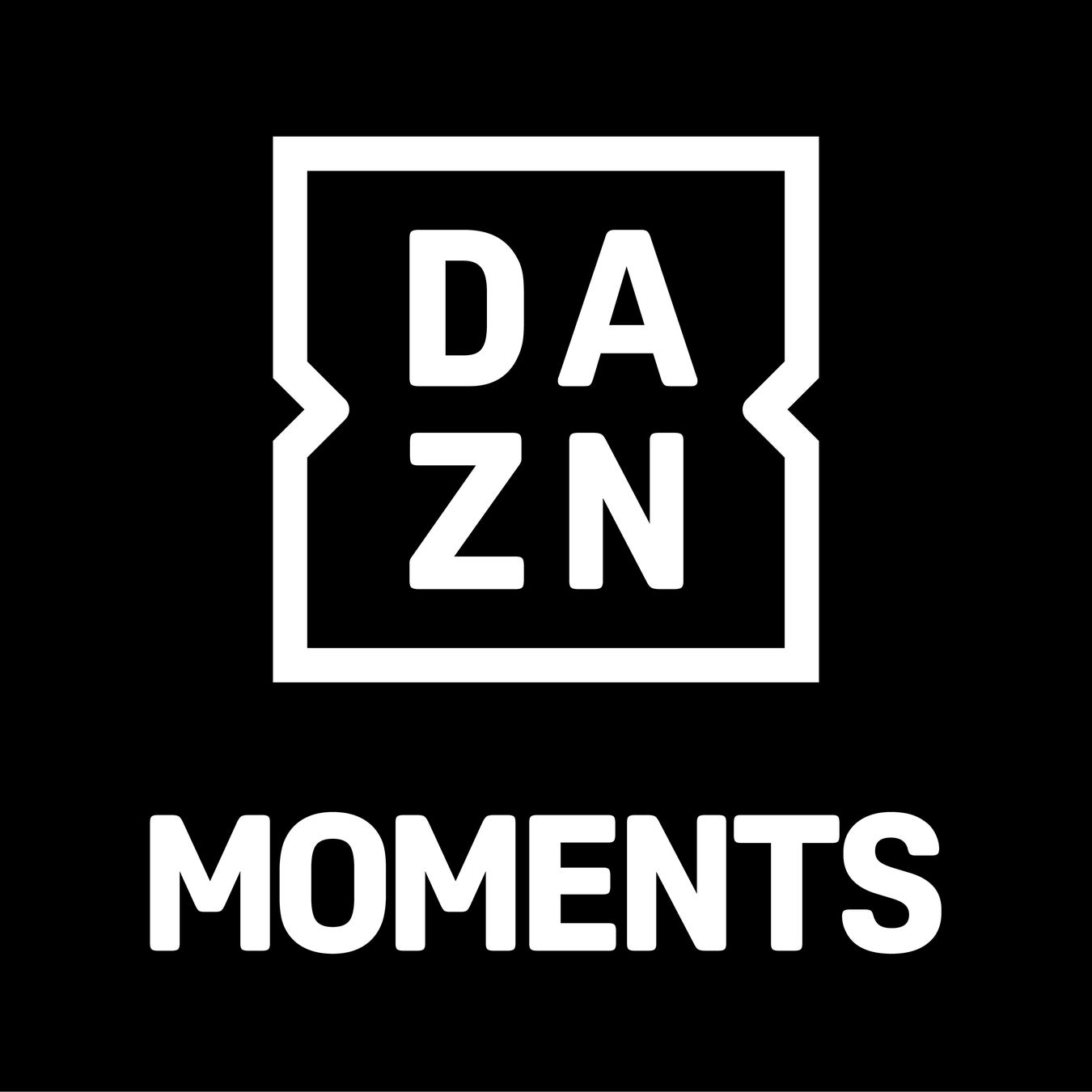 DAZN MOMENTSのロゴ