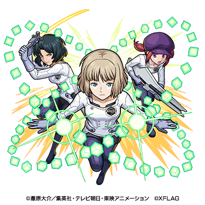 光属性　★5 B級12位 那須隊 （進化合成後）