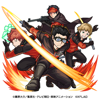 火属性　★6 B級4位 生駒隊 （進化合成後）