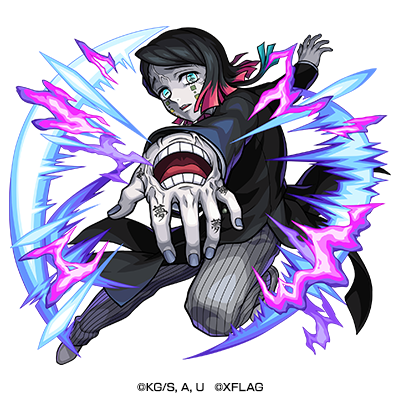 闇属性　★6 下弦の壱 魘夢 （進化合成後） CV：平川大輔