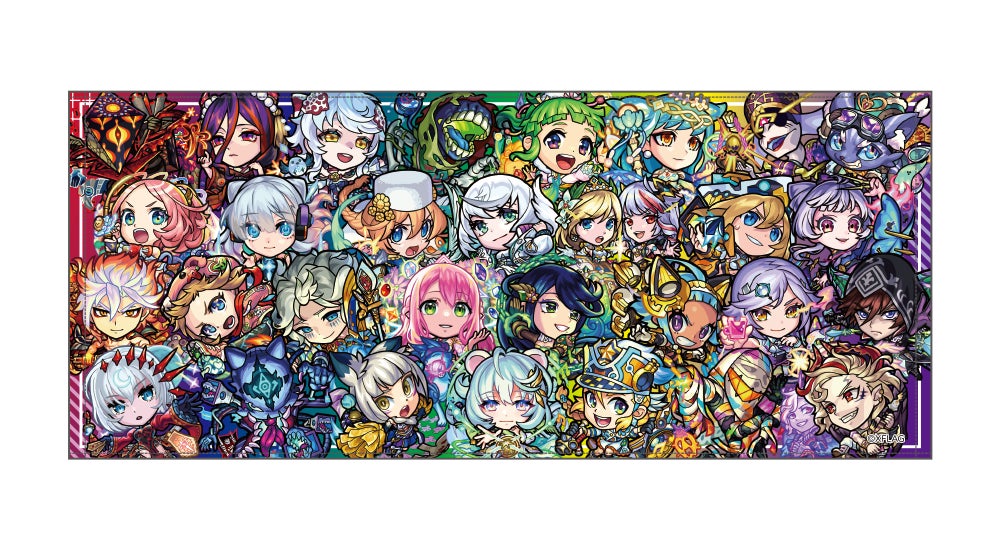 モンスターストライク フェイスタオル ボール絵集合 2022:1,600円(税込)