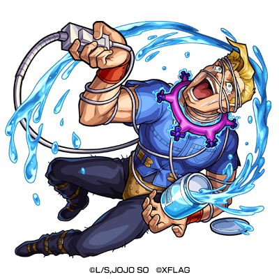 水属性　★5 真の邪悪 サンダー・マックイイーン （進化合成後）　CV：奈良徹