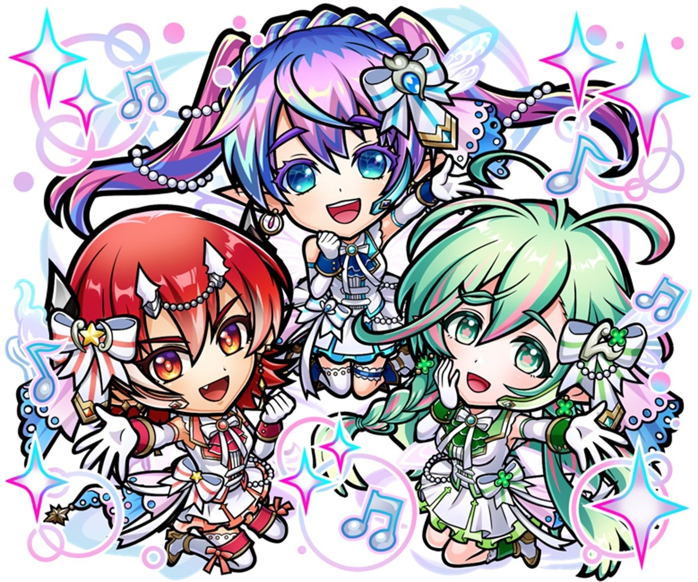 天属性　★6 繋ぐコトバ・ウインテット （進化後）  CV：岩橋由佳、青山吉能、日岡なつみ