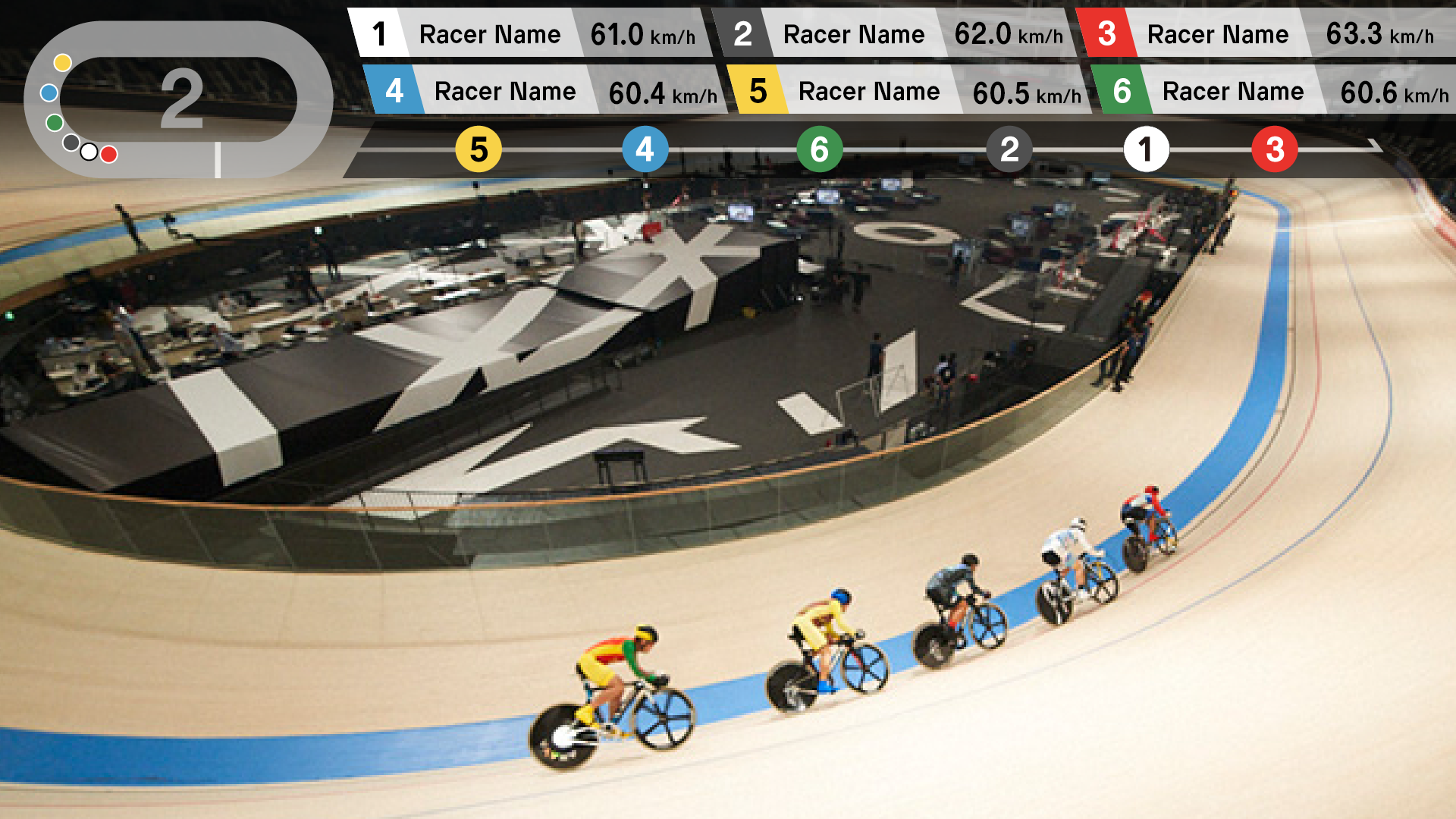 配信映像イメージ（※画面は開発中のものです）