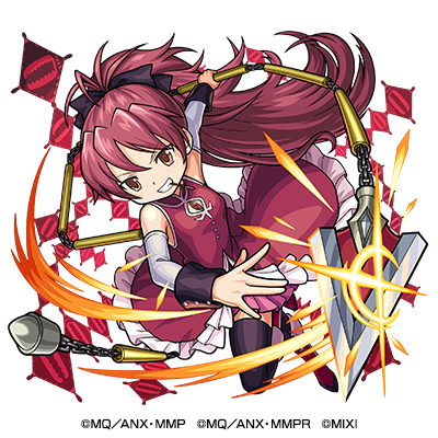 火属性　★6 槍の魔法少女 佐倉杏子 （獣神化） CV：野中藍