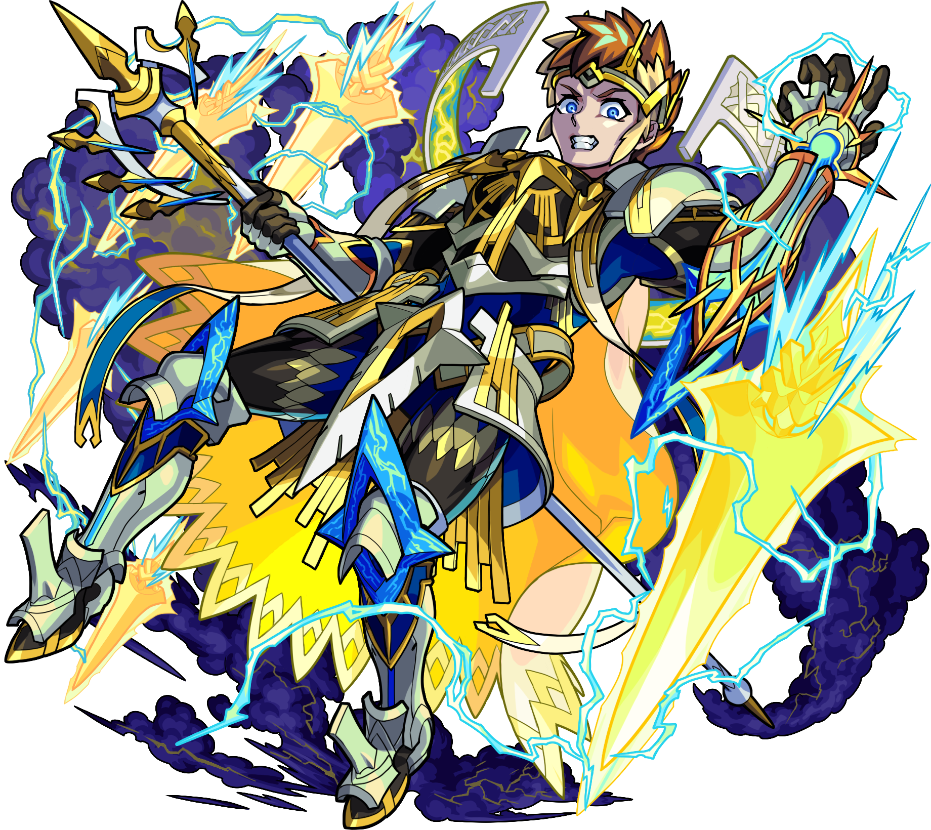 光属性　★6 苛烈なる光輝の王  ルー （獣神化）