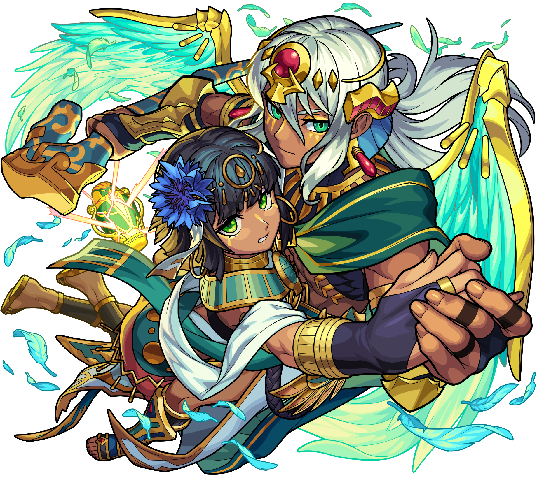 木属性　★6 愛妻を護りし賢哲なるエジプト王  ツタンカーメン （獣神化）