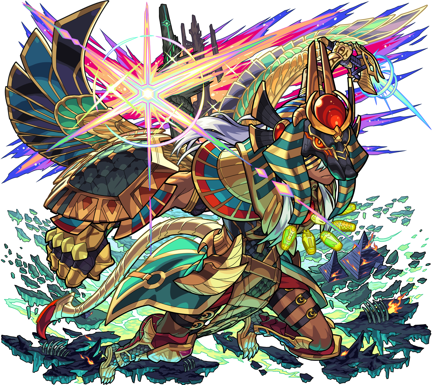 木属性　★6 神の祝福を纏いし救済のファラオ ツタンカーメン （獣神化）