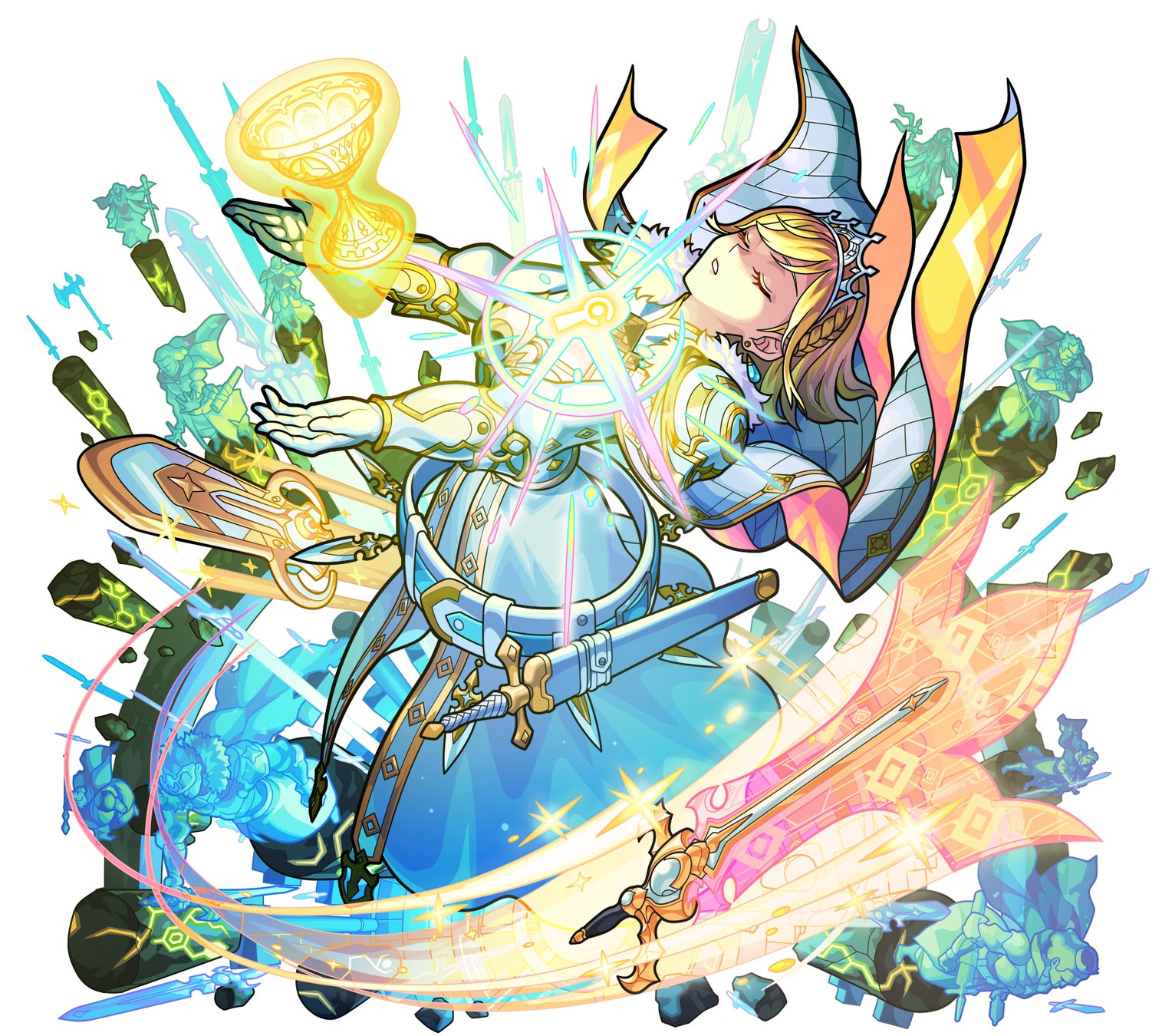 モンスト アーサー掛け軸 モンスト9周年のテーマは「超カンカンいこうぜ!」みんなで