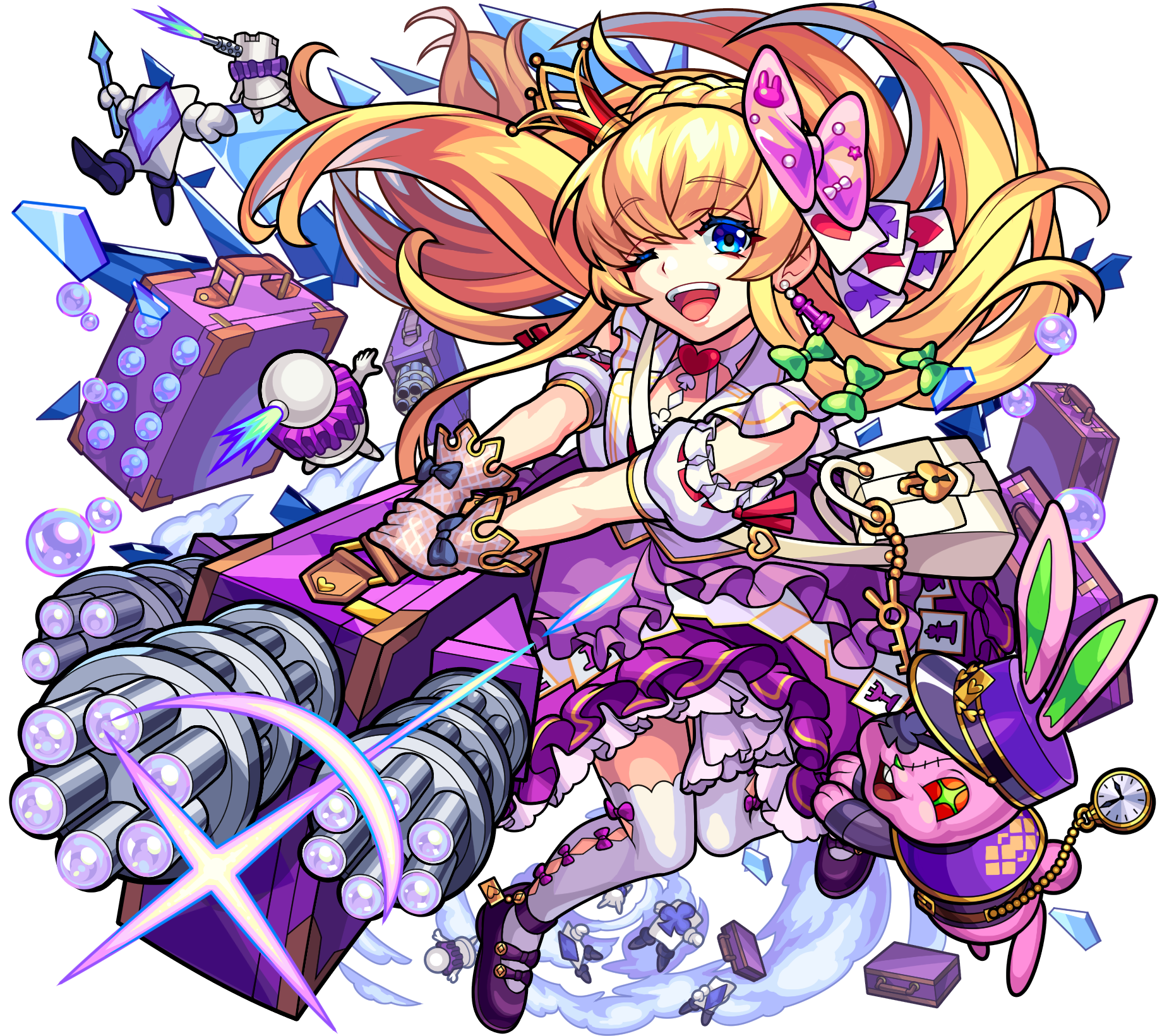 闇属性　★6 未知を愉しむ驚異の国の絶対女王  アリス （獣神化・改）