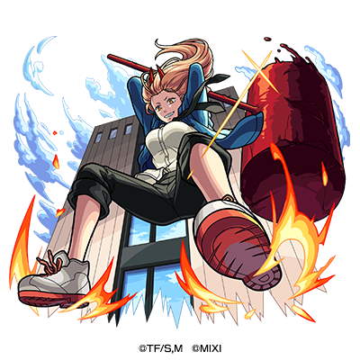 火属性　★6 魔人 パワー （獣神化） CV：ファイルーズあい