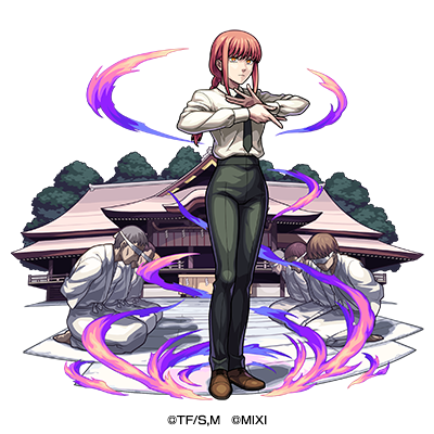 闇属性　★6 公安対魔特異4課リーダー マキマ （獣神化） CV：楠木ともり