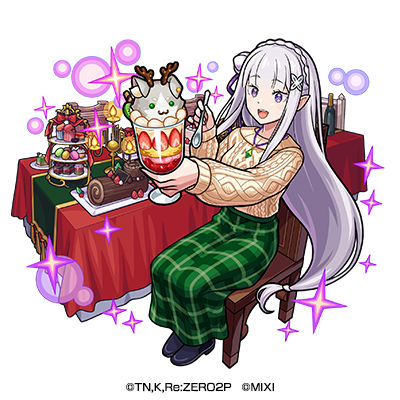 闇属性　★6 エミリアα （獣神化前） CV：高橋李依