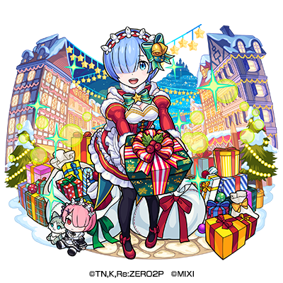 木属性　★6 聖夜の鬼姉妹 レムα （獣神化） CV：水瀬いのり