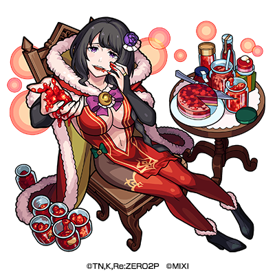 火属性　★6 恍惚なる聖夜の暗殺者 エルザ （進化） CV：能登麻美子