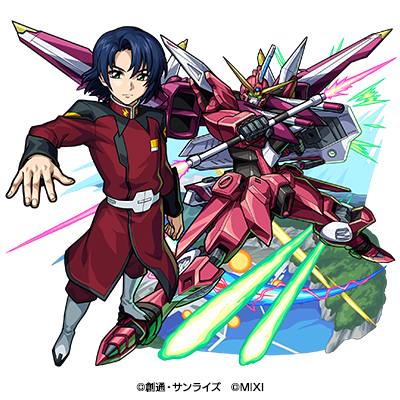 木属性　★6 アスラン・ザラ ＆ジャスティスガンダム CV：石田彰