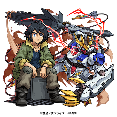 火属性　★6 三日月・オーガス ＆ガンダム・バルバトスルプスレクス CV：河西健吾