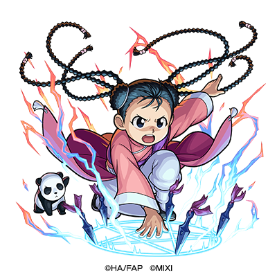 火属性　★6 錬丹術の使い手 メイ・チャン （進化） CV：後藤麻衣