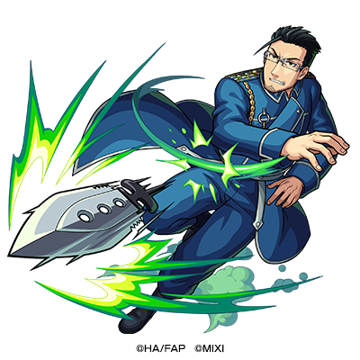 木属性　★5 盟友との誓い マース・ヒューズ （進化） CV：藤原啓治