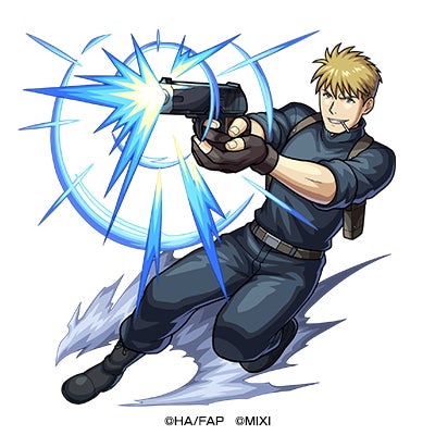 水属性 ★6 マスタング隊 ジャン・ハボック (進化) CV:うえだゆうじ