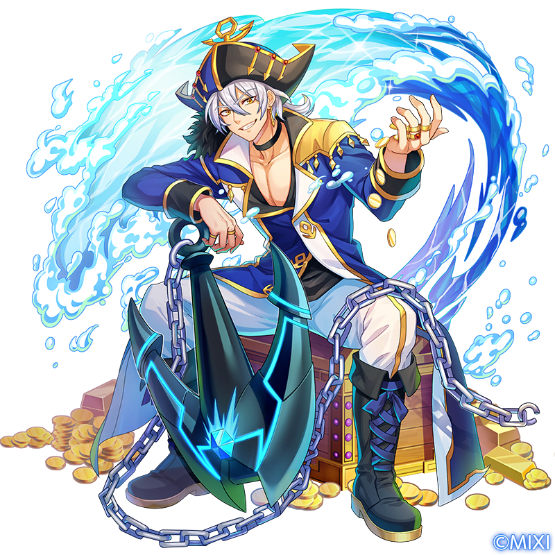 ★3 水属性  アンカー（進化後） CV：梅原裕一郎