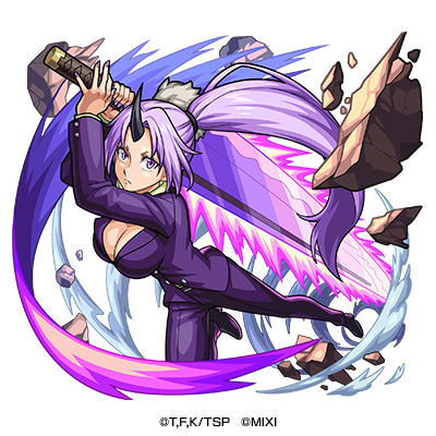 闇属性　★6 武士 シオン （獣神化） CV：M・A・O