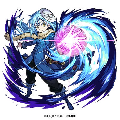 モンスト 高精細複製イラスト リムル 転生したらスライムだった件 モンスト×アニメ「転生したらスライムだった件」初コラボを3月17