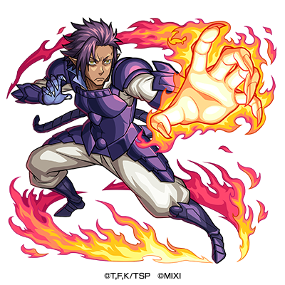 闇属性　★5 黒豹牙 フォビオ （進化） CV：山下誠一郎