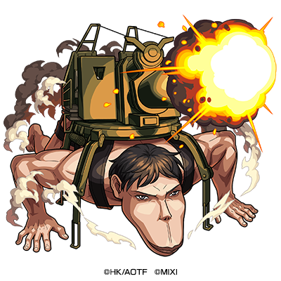 火属性　★6 車力の巨人 ピーク・フィンガー （進化） CV：沼倉愛美