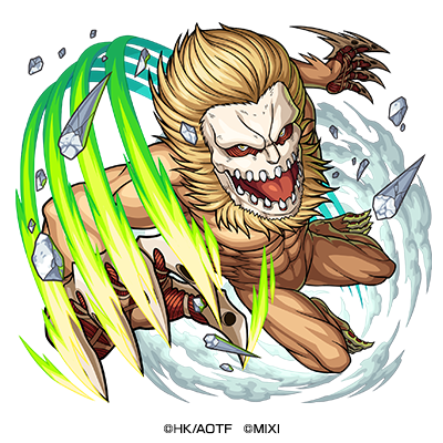 木属性　★6 顎の巨人 ポルコ・ガリアード （進化） CV：増田俊樹