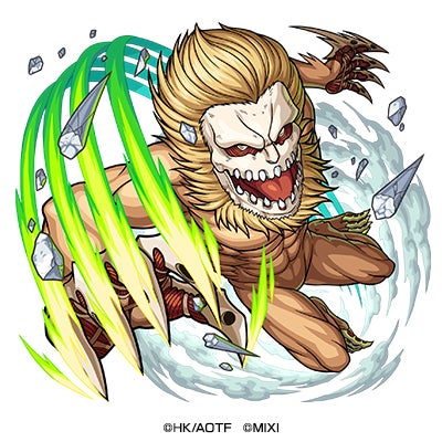 木属性 ★6 顎の巨人 ポルコ・ガリアード (進化) CV:増田俊樹