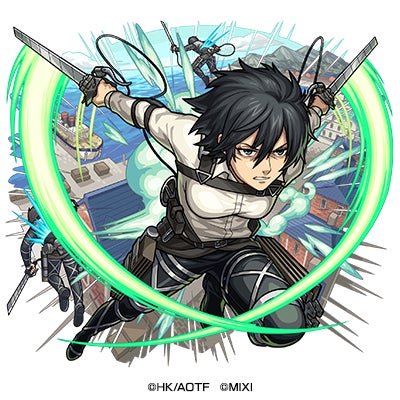 木属性 ★6 アッカーマン一族 ミカサ・アッカーマン (獣神化・改) CV:石川由依