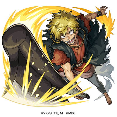 光属性　★6 賊王 亜左弔兵衛 （獣神化） CV：木村良平