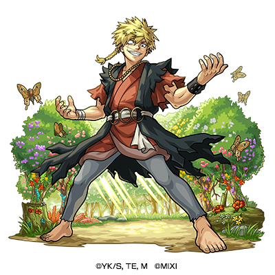 光属性　★6 亜左弔兵衛 （獣神化前） CV：木村良平