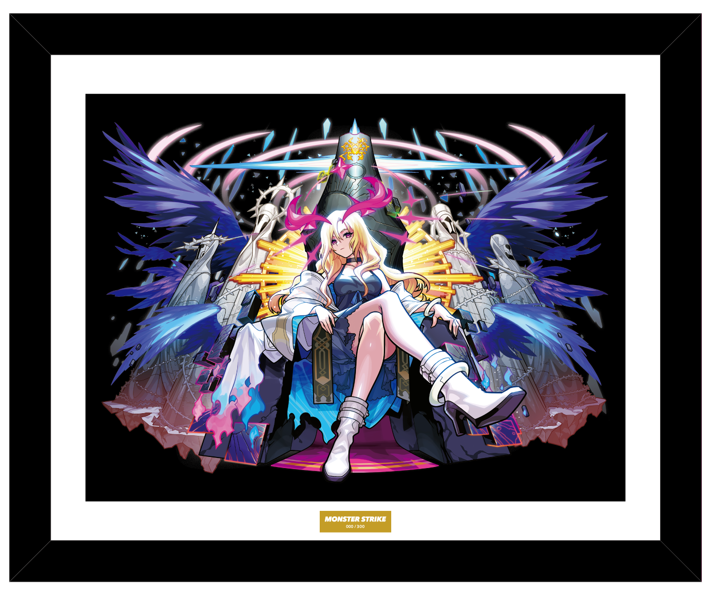 高精細複製イラスト 新生・堕天の王 ルシファー ¥16,500円（税込）