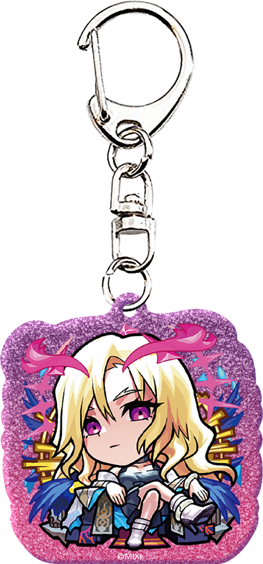 メタリックアクリルキーホルダー 新生・堕天の王 ルシファー ボール絵 ¥770円（税込）